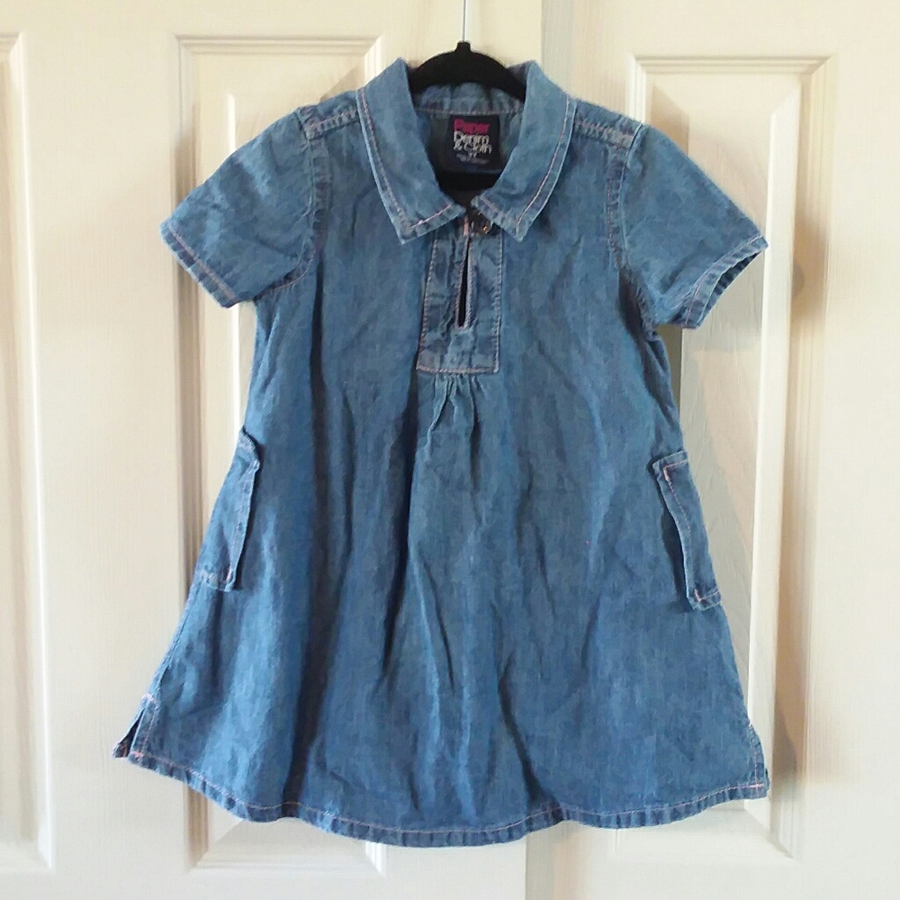 Paper Denim & Cloth Girls Denim Dress